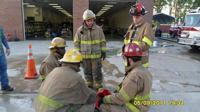 New members going through recruit training, welcome aboard guys!