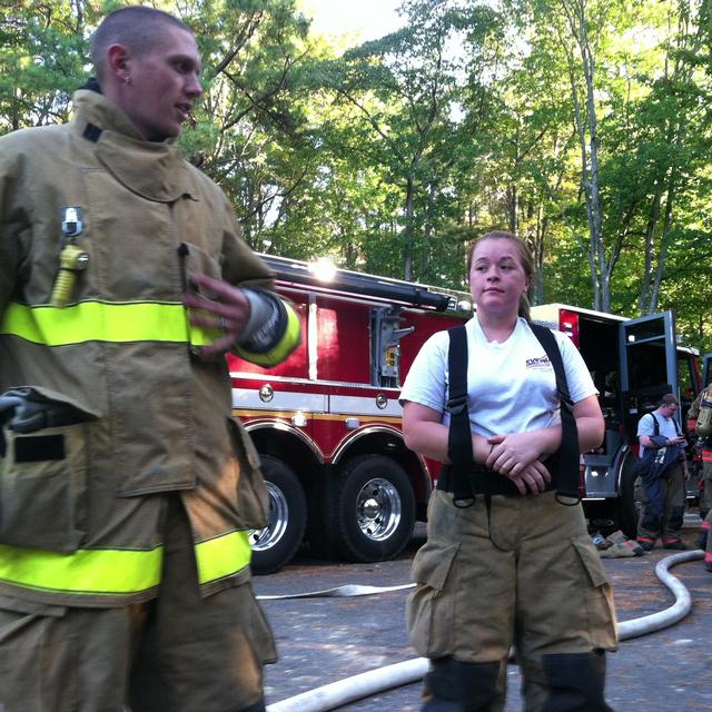 FF Guy & Clark at training evolution in Valley Lee